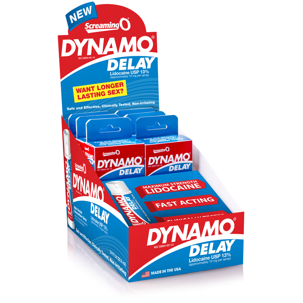 "Dynamo Delay Spray - 6 Count Display DD-R6-110D"