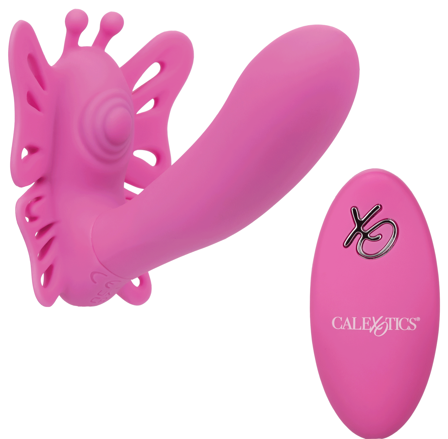 "Venus Butterfly Silicone Remote Pulsating Venus G - Pink SE0583153"