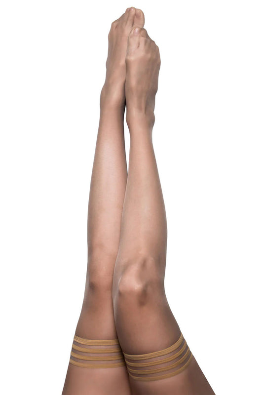 "Jenny - Champagne Thigh High - Size B - Nude KX-1309B-NUD-B"