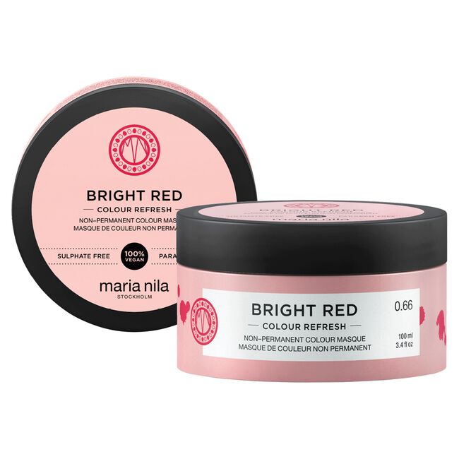 Maria Nila- Colour Refresh Masque: (0.66) Bright Red