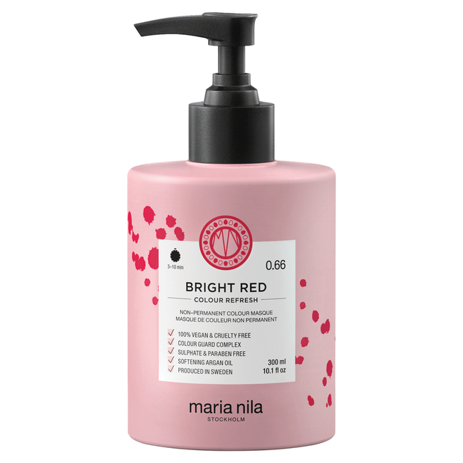 Maria Nila- Colour Refresh Masque: (0.66) Bright Red
