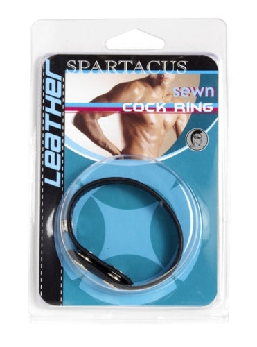 "Sewn Leather C - Ring BSPL-06W"