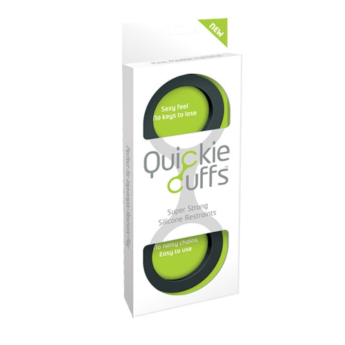 "Quickie Cuffs - Black - Large CC-USQUCL"