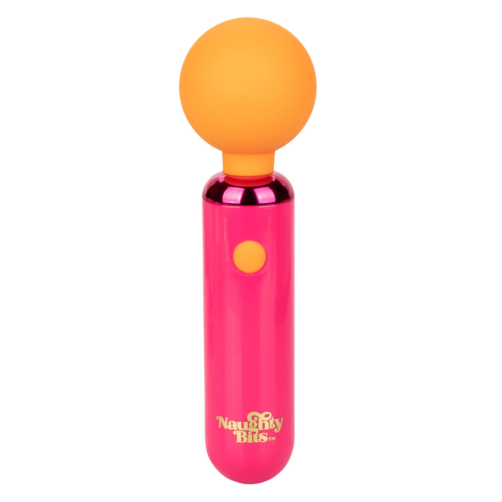 "Naughty Bits Home Cumming Queen Vibrating Wand - Orange/pink SE4410383"
