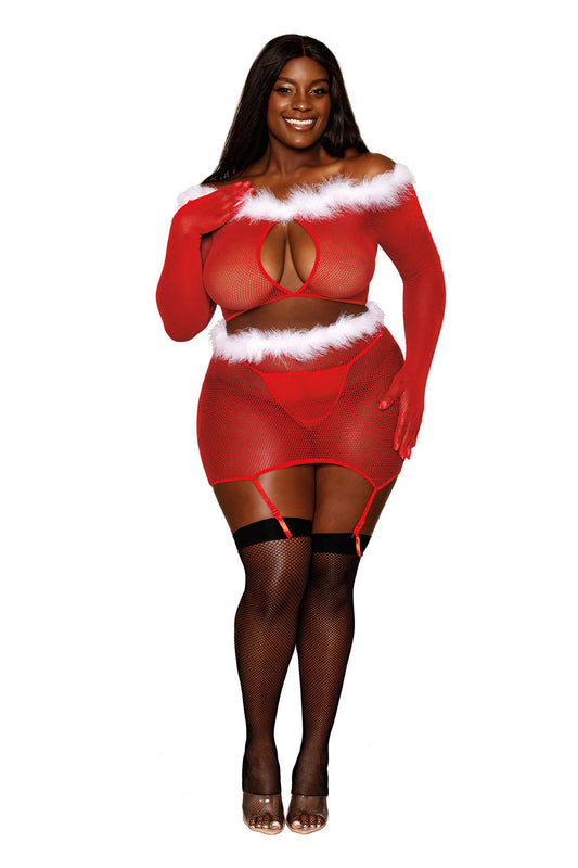 "Santa Baby - Queen Size - Ruby DG-13102XREDQ"