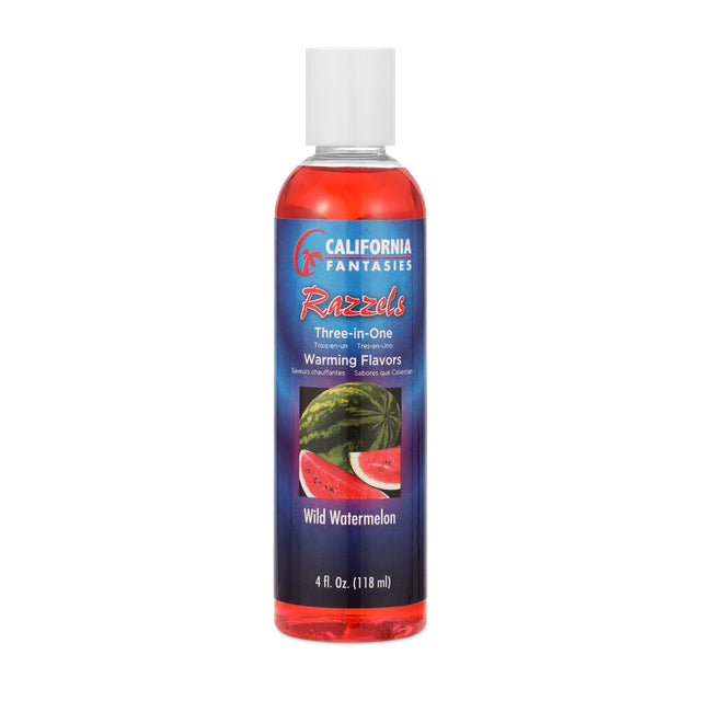 "Razzels Warming Lubricant - Wild Watermelon - 4 Oz. Bottle CF-RWW-04"