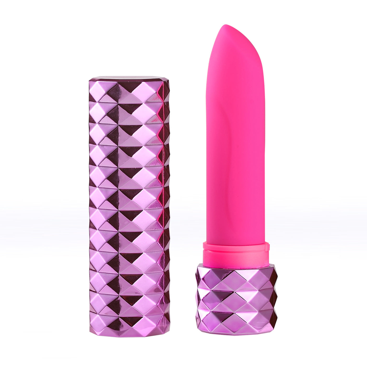 "Roxie Crystal Gem Lipstick Bullet Vibrator - Pink MTMA17001-P1"