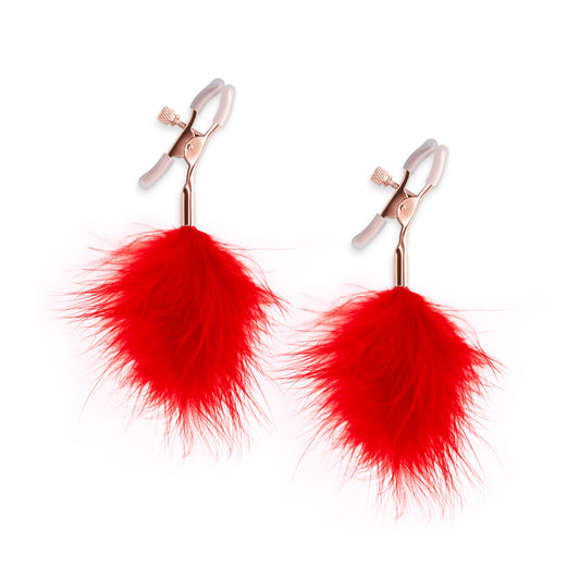 "Bound - Nipple Clamps - F1 - Red NSN-1302-36"