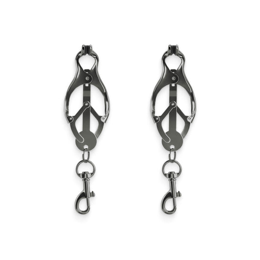 "Bound - Nipple Clamps - C3 - Gunmetal NSN-1303-31"