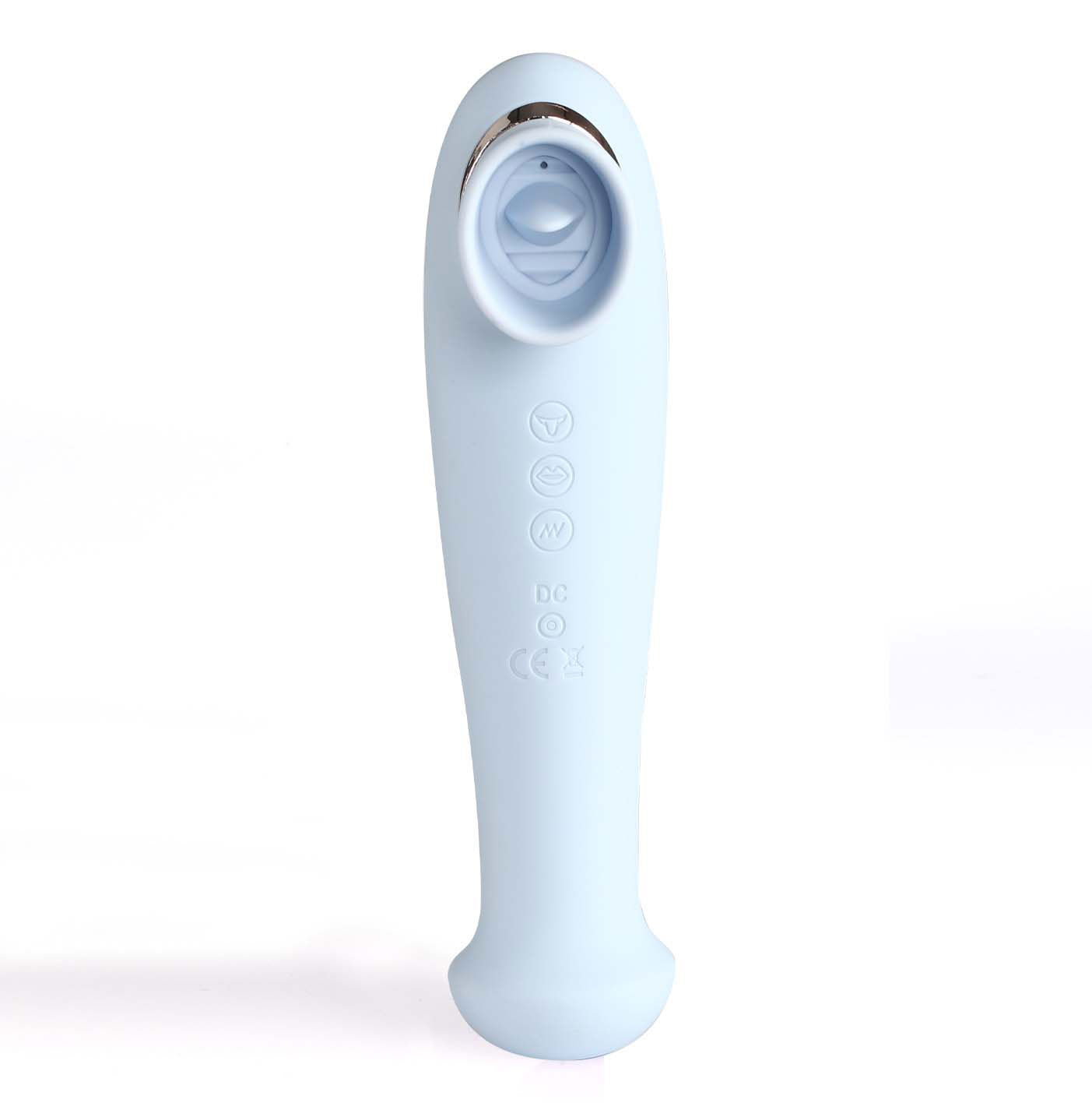 "Destiny 15-Function Rechargeable Vibrating - Suction Wand - Blue MTMA2006-B3"