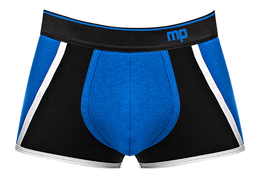 "Retro Sport Panel Short - Medium - Blue/ Black MP-155265RBMD"